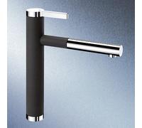 Blanco Linee S - Miscelatore da lavello con bocca di erogazione estraibile, antracite/cromo 518438