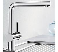 Blanco Linus rubinetto da cucina, bassa pressione, orientabile, 514020, Linus cromo [Rubinetteria da Cucina > Rubinetti da Cucina]