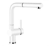 Blanco Linus rubinetto da cucina, estraibile, orientabile, 516692, Linus bianco opaco [Rubinetteria da Cucina > Rubinetti da Cucina]