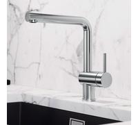 Blanco Linus rubinetto da cucina, orientabile, 526241, Linus acciaio inox spazzolato [Rubinetti da Cucina]