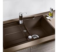 Blanco Metra lavello da cucina, 519088, 45 S-F Metra caffè opaco [Lavelli da Cucina > per Base Sottolavello a partire da 45 cm]