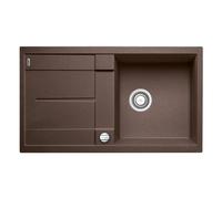 Blanco Metra lavello da cucina, 519104, 5 S-F Metra caffè opaco [Lavelli da Cucina > per Base Sottolavello a partire da 50 cm]