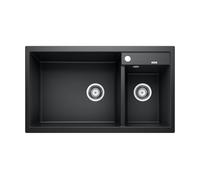 Blanco Metra lavello da cucina, 525936, 9 Metra nero opaco [Lavelli da Cucina > per Base Sottolavello a partire da 90 cm]