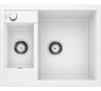 Blanco Metra, Lavello Da Incasso, Senza superficie raccogli goccia, Bianco, 60 cm Unterschrank