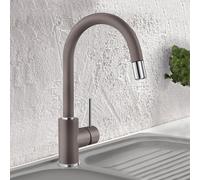 Blanco Mida rubinetto da cucina, estraibile, orientabile, 526967, Mida grigio vulcanico opaco [Rubinetteria da Cucina > Rubinetti da Cucina]