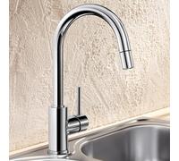 Blanco Mida rubinetto da cucina, orientabile, estraibile, 521454, Mida cromo [Rubinetteria da Cucina > Rubinetti da Cucina]