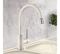 Blanco Mida rubinetto da cucina, orientabile, estraibile, 526968, Mida bianco soft opaco [Rubinetteria da Cucina > Rubinetti da Cucina]