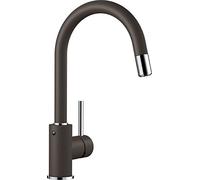 BLANCO MIDA-S - Miscelatore da cucina con doccetta alta e rimovibile - Rubinetto ad alta pressione - Marrone - 521461