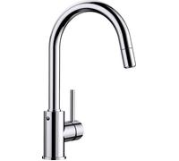 Blanco Mida-S rubinetto da cucina verticale grafite/grigio 526967