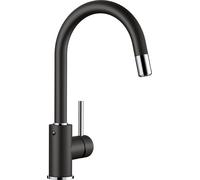 Blanco Mida-S rubinetto da cucina verticale nero 526146
