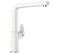 Blanco Miscelatore monocomando con doccetta estraibile AVONA-S 1521280 finitura bianco