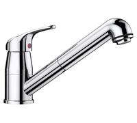 Blanco Miscelatore monocomando con doccetta estraibile DARAS-S 1517731 finitura cromato