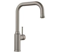 Blanco Miscelatore monocomando con doccetta estraibile LIVIA-S 1521290 finitura grigio manganese