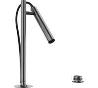 Blanco Miscelatore monocomando con doccetta estraibile LUNEOO-S 1527975 finitura dark steel