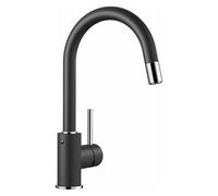 Blanco Miscelatore monocomando con doccetta estraibile MIDA-S 1521455 finitura antracite
