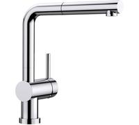 Blanco Miscelatore monocomando sottofinestra con doccetta estraibile LINUS-S-F 1514023 finitura cromato