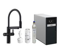 Blanco Miscelatore semi-professionale a doppio comando DRINK.SODA EVOL-S PRO 1526633 finitura Total Black