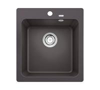 Blanco Naya 45 lavello in granito 51x46.5 cm grigio/grafite/inox 525223