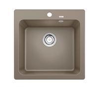 Blanco Naya lavello da cucina, 526584, 5 Naya tartufo opaco [Lavelli da Cucina > per Base Sottolavello a partire da 50 cm]