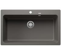 Blanco Naya lavello da cucina, 527316, XL 9 Naya grigio vulcanico opaco [Lavelli da Cucina > per Base Sottolavello a partire da 90 cm]
