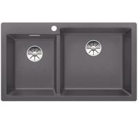 Blanco Pleon 9 lavello in granito 86x50 cm grigio/grafite/inox 523058