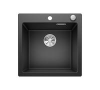 Blanco Pleon lavello da cucina, 523678, Pleon alluminio metallico opaco [Lavelli da Cucina > per Base Sottolavello a partire da 50 cm]