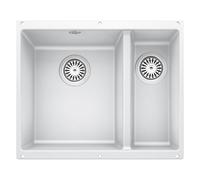 Blanco Rotan lavello da cucina, 523078, 340/160-U Rotan bianco opaco [Lavelli da Cucina > per Base Sottolavello a partire da 60 cm]