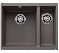 Blanco Rotan lavello in granito 52.5x40 cm grigio/grafite/inox 527327