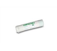 BLANCO Sacchetto per la spazzatura compostabile S (6-8 litri), con cordino, resistente agli strappi, sacchetto per la spazzatura, facile smaltimento, plastica biodegradabile, adatto a SELECT e FLEXON
