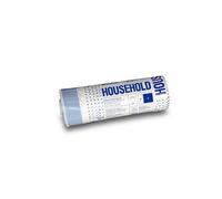 BLANCO Sacchetto per la Spazzatura Domestica, L (30 Litri), con Cordino, Resistente agli Strappi e Impermeabile, Sacchetto per la Spazzatura, Facile smaltimento, 50% plastica Riciclata, Adatto a