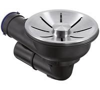 Blanco Scarico manuale InFino da 3,5" spazzolato, grigio