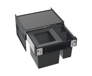 Blanco Select II Big sistema separazione rifiuti per mobile base da 60 cm, 528148, 60/3 Select II Big nero/antracite [Portarifiuti > Portarifiuti]