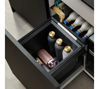 Blanco Select II sistema separazione rifiuti, per mobile da 60 cm, 526304, Soda Select II nero/antracite [Portarifiuti > Portarifiuti]