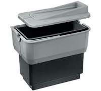 Blanco Singolo contenitore per rifiuti 14 l nero-grigio 512880