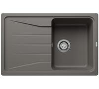 Blanco Sona lavello da cucina, 527332, 45 S Sona grigio vulcanico opaco [Lavelli da Cucina > per Base Sottolavello a partire da 45 cm]