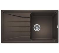 Blanco Sona lavello da cucina, 519679, 5 S Sona caffè opaco [Lavelli da Cucina > per Base Sottolavello a partire da 50 cm]