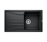 Blanco Sona lavello da cucina, 525972, 5 S Sona nero opaco [Lavelli da Cucina > per Base Sottolavello a partire da 50 cm]