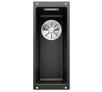 Blanco Subline 160-U vasca sottopiano 40x16 cm nero 525981