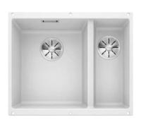 Blanco Subline 340/160 - Lavello in silgranit, 555x460 mm, vasca a sx, bianco 523552