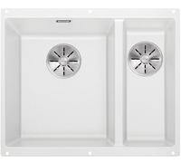 Blanco Subline 340/160-U lavello in granito 52.5x40 cm bianco 523552