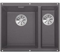 Blanco SUBLINE 340/160-U 523 549 Lavello da Cucina, Grigio Roccia, 340mm/160mm | Becken links