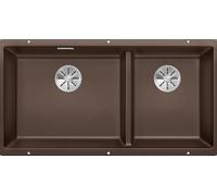 Blanco Subline 480/320-U lavello in granito 82.5x40 cm marrone 523593