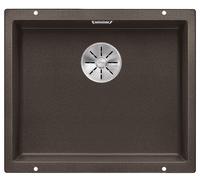 Blanco Subline 500 - Lavello in silgranit, 530x460 mm, InFino, color caffé 523441