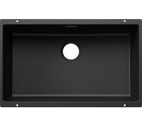Blanco Subline 700-U lavello in granito 70x40 cm nero 527802