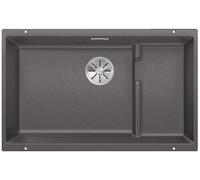 Blanco Subline 700-U Level lavello in granito 70x40 cm grigio/grafite/inox 523453