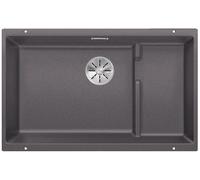 Blanco Subline 700-U Level lavello in granito 70x40 cm grigio/grafite/inox 523539