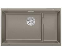 Blanco Subline 700-U Level lavello in granito 70x40 cm grigio/grafite/inox 523545