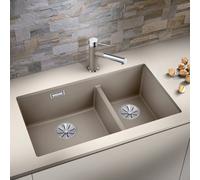 Blanco Subline lavello da cucina, 523158, 430/270-U Subline tartufo opaco [Lavelli da Cucina > per Base Sottolavello a partire da 80 cm]