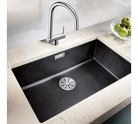 Blanco Subline lavello da cucina, 523442, 700-U Subline antracite opaco [Lavelli da Cucina > per Base Sottolavello a partire da 80 cm]