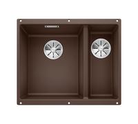 Blanco Subline 340/160-U lavello in granito 52.5x40 cm marrone 523557